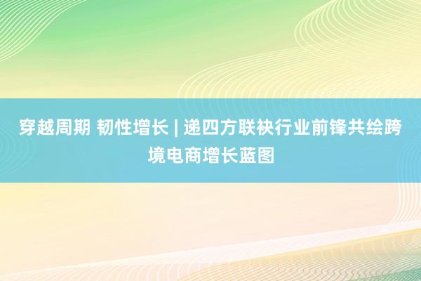 穿越周期 韧性增长 | 递四方联袂行业前锋共绘跨境电商增长蓝图