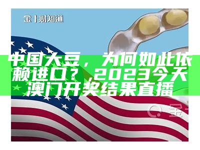 中国大豆，为何如此依赖进口？, 2023今天澳门开奖结果直播