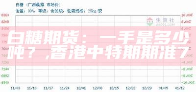 白糖期货：一手是多少吨？, 香港中特期期准7