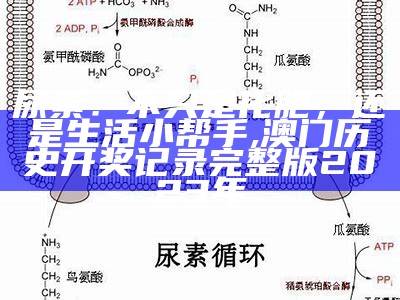 尿素：不只是化肥，还是生活小帮手, 澳门历史开奖记录完整版2023年