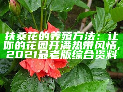 扶桑花的养殖方法：让你的花园开满热带风情, 2021最老版综合资料