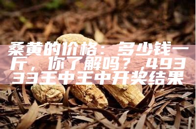 桑黄的价格：多少钱一斤，你了解吗？, 49333王中王中开奖结果