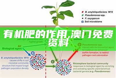 有机肥的作用, 澳门免费资料