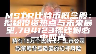 MSTR比特币概念股：揭秘投资热点与未来展望, 784123摇钱树必一中四肖