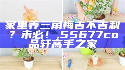 家里养三角梅吉不吉利？未必！, 55677co品轩高手之家