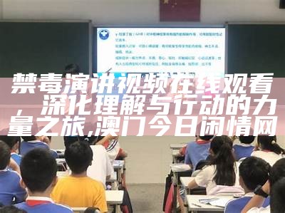 禁毒演讲视频在线观看，深化理解与行动的力量之旅, 澳门今日闲情网