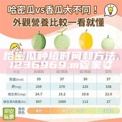 哈密瓜种植时间和方法, 1236969.m管家婆