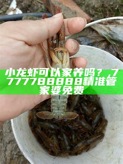 小龙虾可以家养吗？, 7777788888精准管家婆免费