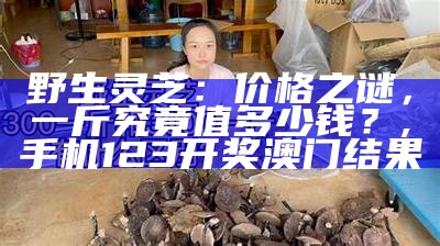 野生灵芝：价格之谜，一斤究竟值多少钱？, 7777788888精准管家婆免费