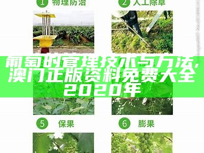 葡萄的管理技术与方法, 澳门正版资料免费大全2020年