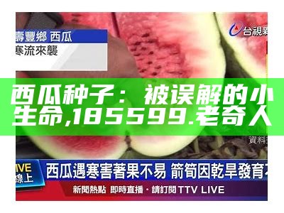 西瓜种子：被误解的小生命, 185599.老奇人